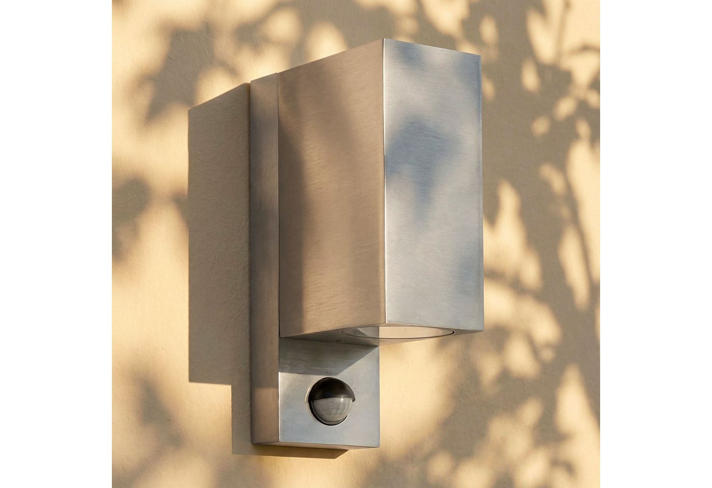 Maxkomfort Außen-Wandleuchte Up & Down Wandlampe mit Bewegungsmelder, Außen & Innen, GU10, ohne Leuchtmittel, Modern, IP44 wetterfest, Bewegungsmelder, exkl. Le – Bild 5 von 5