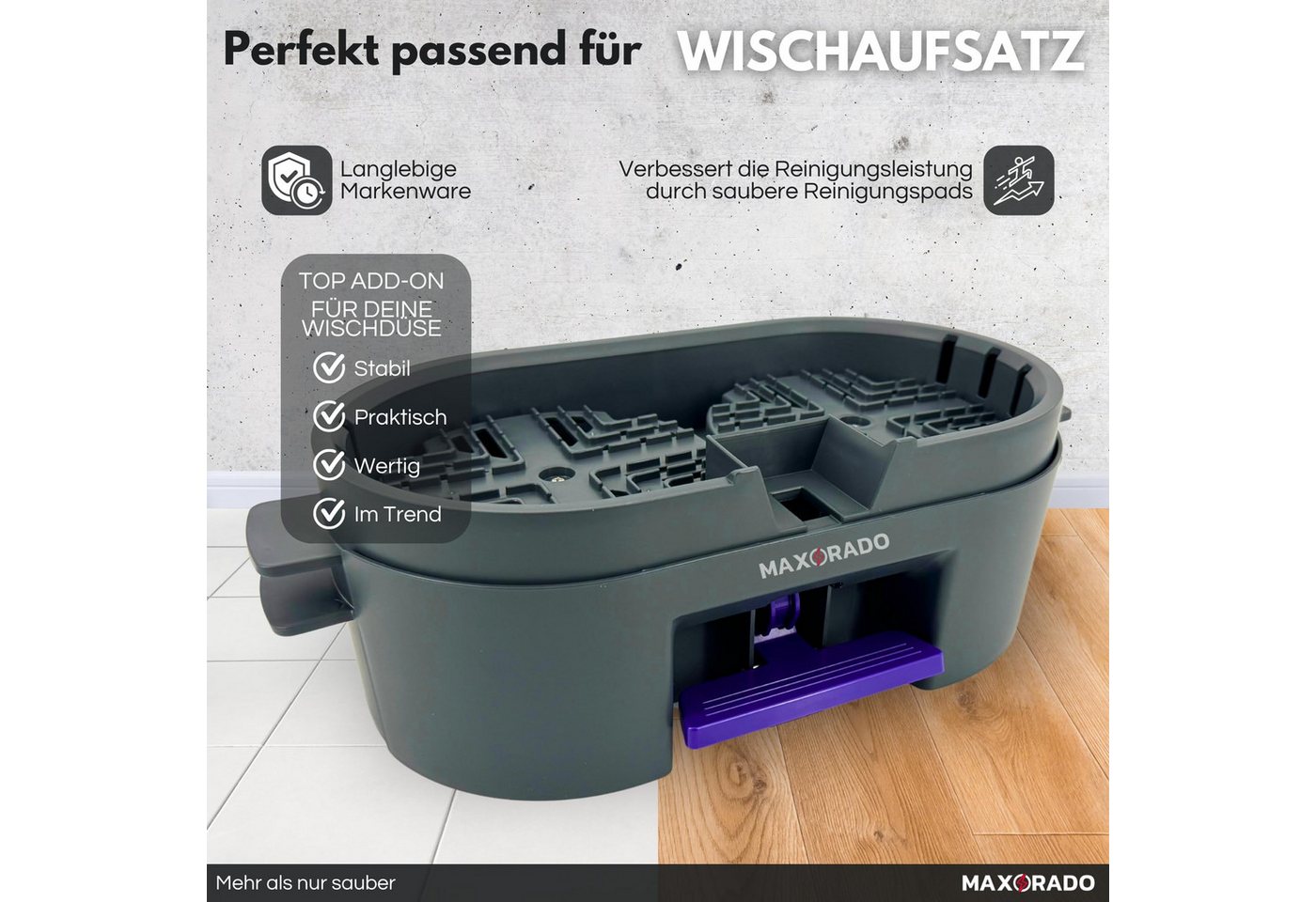 Maxorado Putzeimer Eimer für Wischaufsatz Staubsaugerdüse Staubsauger für Dyson Zubehör, (V7 V8 V10 V11 V12 V15 GEN5, 1-tlg., Zubehör Ersatzteil Ersatzteile), k – Bild 4 von 4