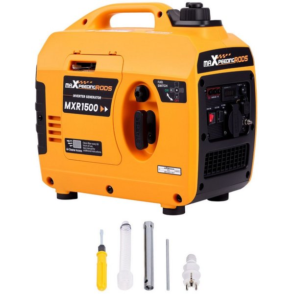 maXpeedingrods Stromerzeuger MXR1500, 1,2 in kW, (1-tlg), Inverter Benzingenerator 11.5kg