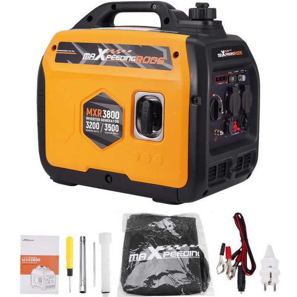 maXpeedingrods Stromerzeuger MXR3800, 3,5 in kW, Inverter Benzingenerator