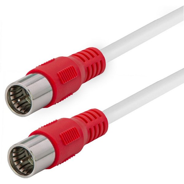 Maxtrack TV-Kabel, F-Stecker, gemäß Vodafone Spezifikation VF TS 5001, Hochleistungsübertragung, Quick F-Stecker (300 cm)