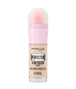 Maybelline Instant Age Rewind Perfector 4-in-1 Glow Flüssige Foundation · 20 ml · Nude