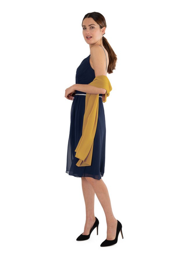 MayTree Modeschal Chiffon Schal Stola Umschlagtuch Abendkleid 70x180, (Stück, 1-St) – Bild 4 von 5