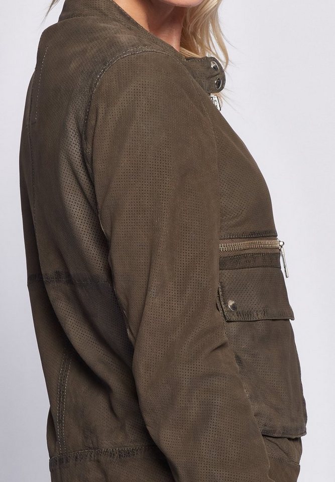 Maze Lederjacke Clermont – Bild 4 von 5