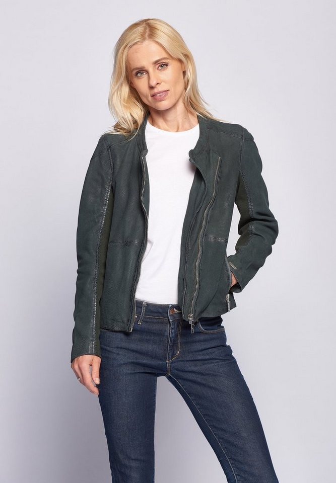 Maze Lederjacke Linden – Bild 2 von 5