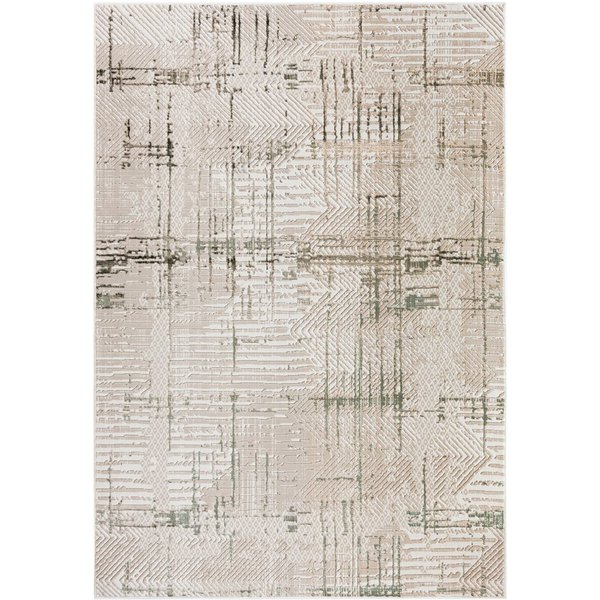 Mazovia Designteppich Modern Abstrakt Wohnzimmer, 80 x 150 cm, Fußbodenheizung