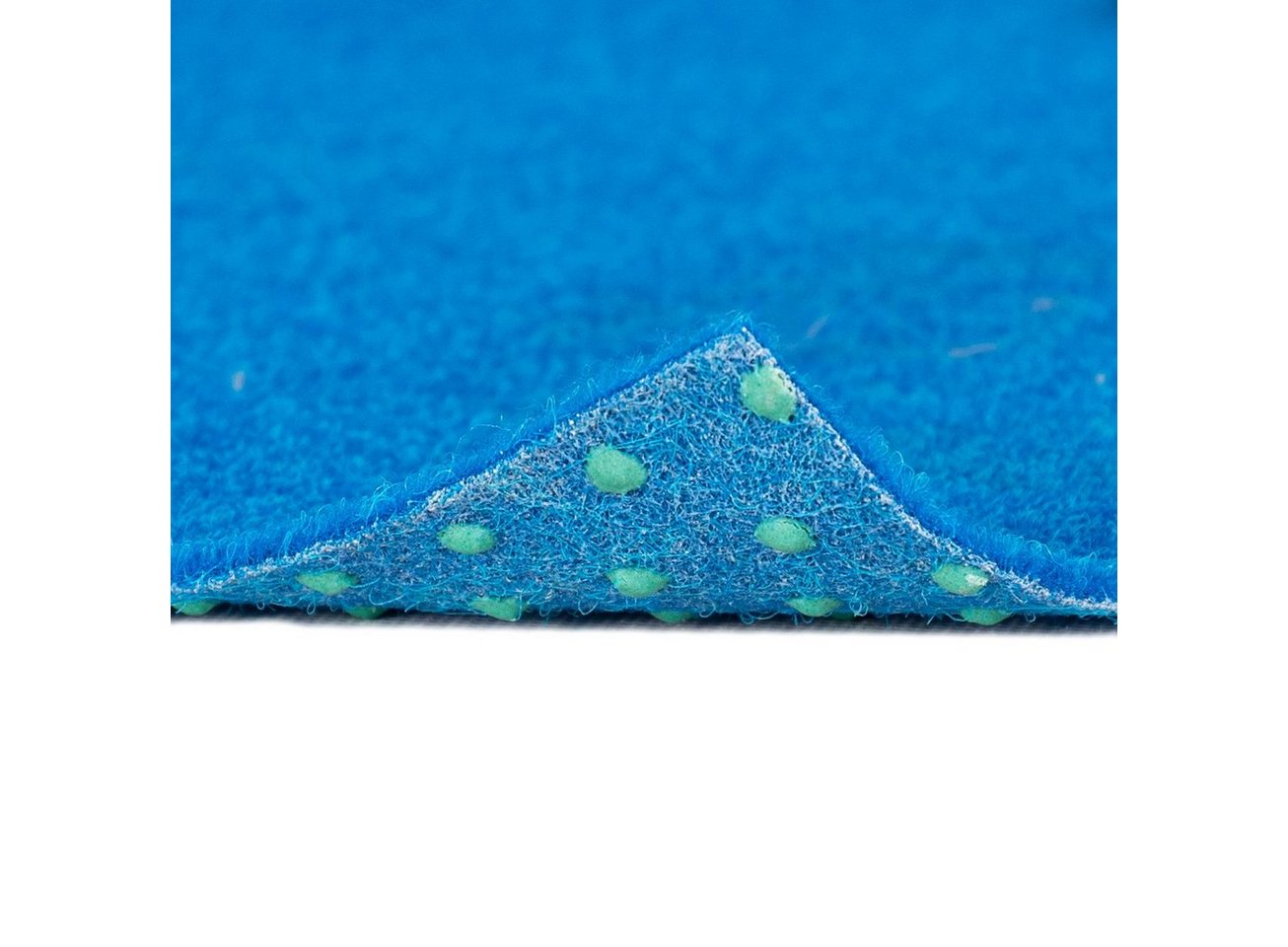 Mazovia Kunstrasen mit Noppen, Meterware, Outdoor Blau, UV-beständig,witterungsbeständig und wetterfest,für Balkone,Camping – Bild 2 von 4