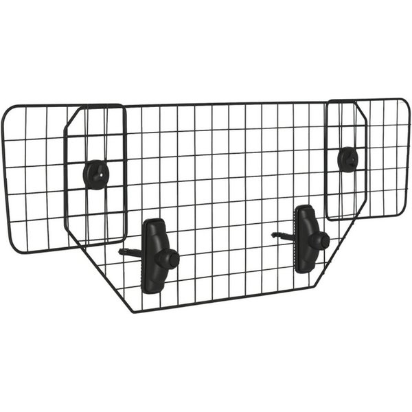 MC Star Hundegitter Hundeschutzgitter Auto Universal Kofferraumgitter 90-120 cm (verstellbar Metall)