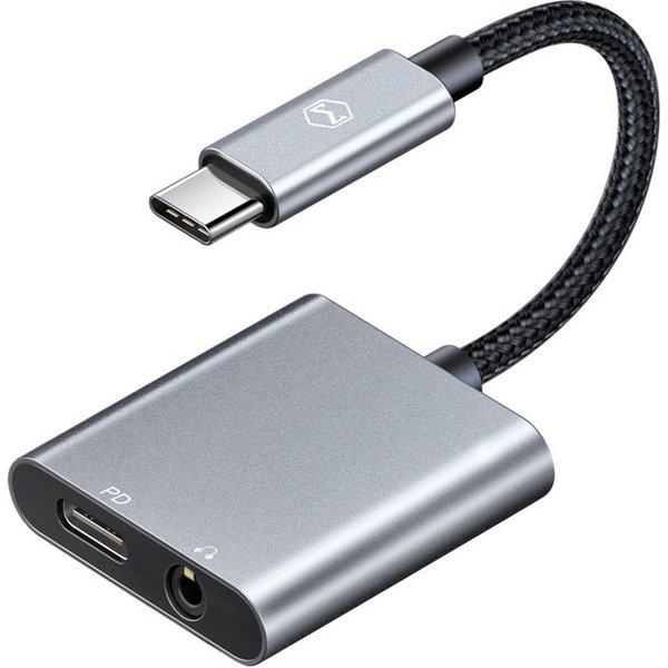 mcdodo Adapter USB-C - 3,5mm jack Aux Mini Buchse Anschluss + Typ-C Adapter