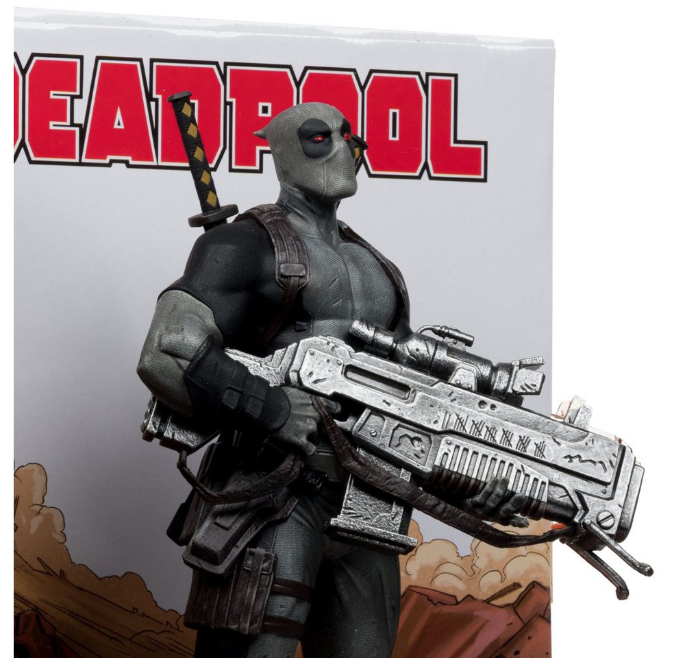 McFarlane Toys Merchandise-Figur Marvel Collection PVC Statue 1/6 Deadpool (Deadpool #1)(Grey Suit Chas – Bild 4 von 5