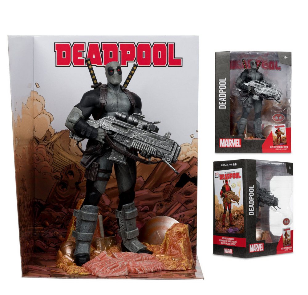 McFarlane Toys Merchandise-Figur Marvel Collection PVC Statue 1/6 Deadpool (Deadpool #1)(Grey Suit Chas – Bild 5 von 5