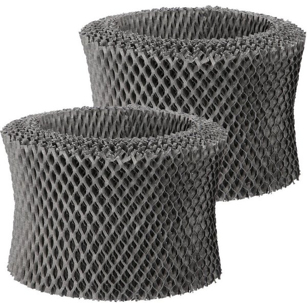 McFilter Befeuchtungsfilter (2 Stück) geeignet für Philips HU4811, HU4814, Zubehör für HU4811/10, HU4814/10, Alternativ zu Philips FY2401/30, 12-lagige Wabenstr