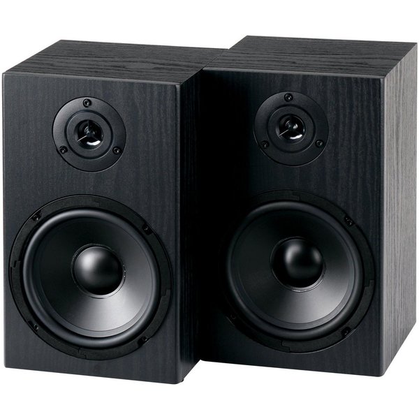 McGrey BSS-265 6,5" HiFi Lautsprecher - 2-Wege-System Regal-Lautsprecher (kein Netzwerkstandard, 80 W, HiFi-Boxen auch als Wandlautsprecher)