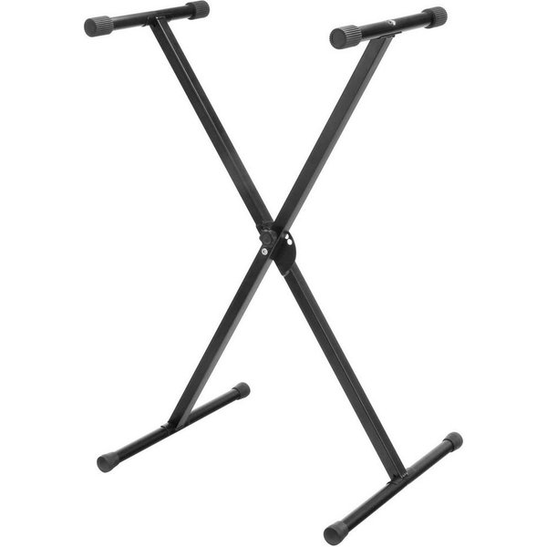 McGrey Keyboardständer Keyboardstativ - einstrebig - höhenverstellbar in 5-Stufen, höhenverstellbar von 67 - 100 cm