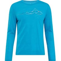 McKINLEY Herren Shirt Shane LS M, Größe XL in Blau