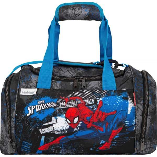 McNeill Sporttasche Neu, Marvel, Spider Man, für Schule, Sport und Freizeit