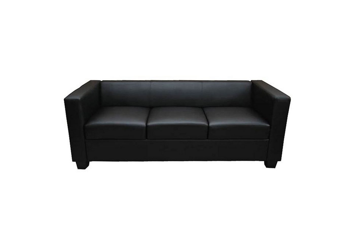 MCW 3-Sitzer Lille-S-K-3, 3-Sitzer, bequeme Sitzpolsterung, Lounge-Stil, Abgerundete Kanten – Bild 2 von 3