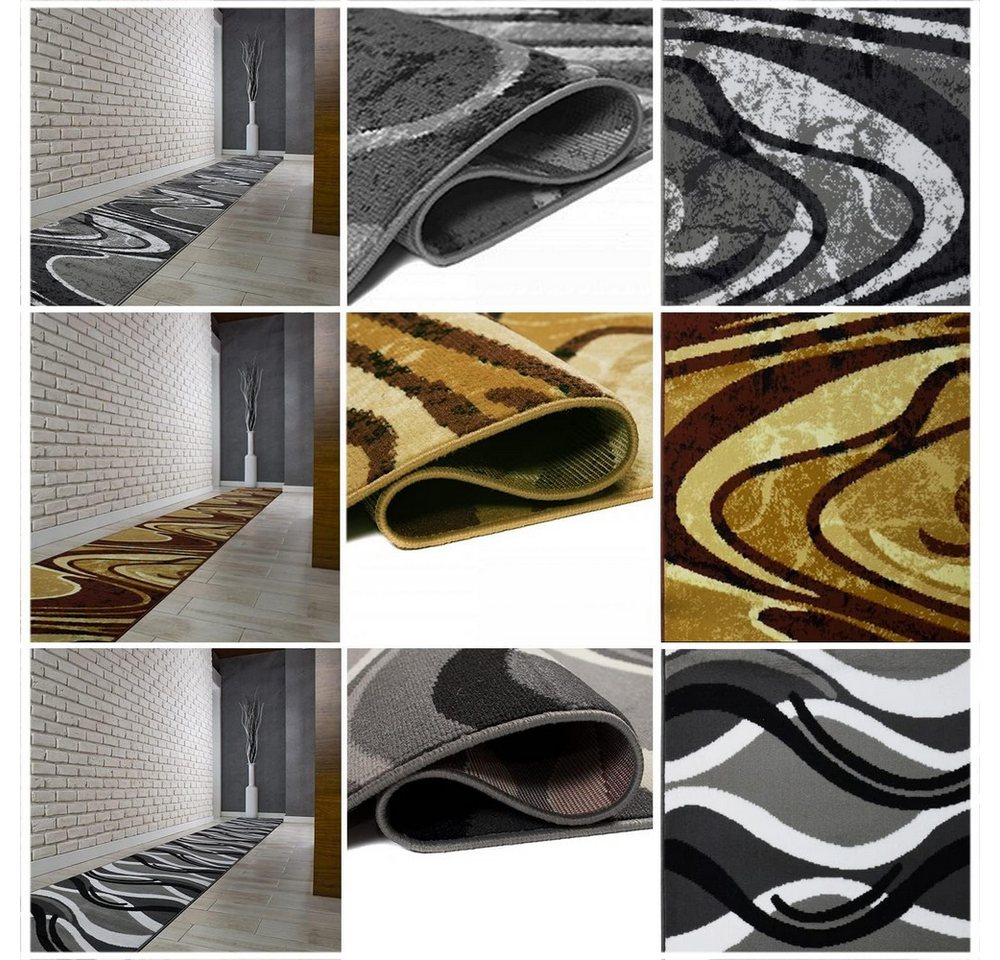 MDEKOR Läufer Teppich Läufer Meterware Höhe 6 mm, 70x70 cm Grau 2640 – Bild 5 von 5