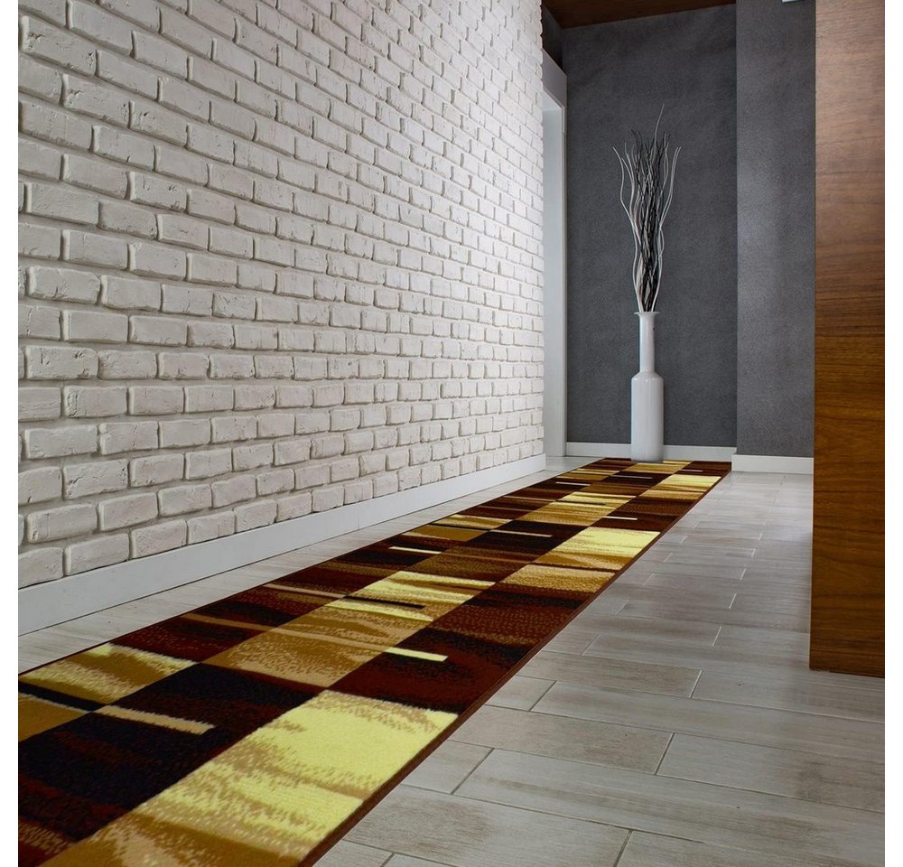 MDEKOR Läufer Teppich Läufer Meterware Höhe 6 mm, 70x70cm Braun Bond – Bild 2 von 5
