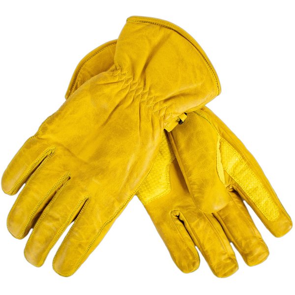 MDM Lederhandschuhe Motorradhandschuhe Leder Aramid verstärkt abriebfest Biker (Einzelpaar) Aramid-Innenfutter – schnittfest, hitzebeständig & abriebfest