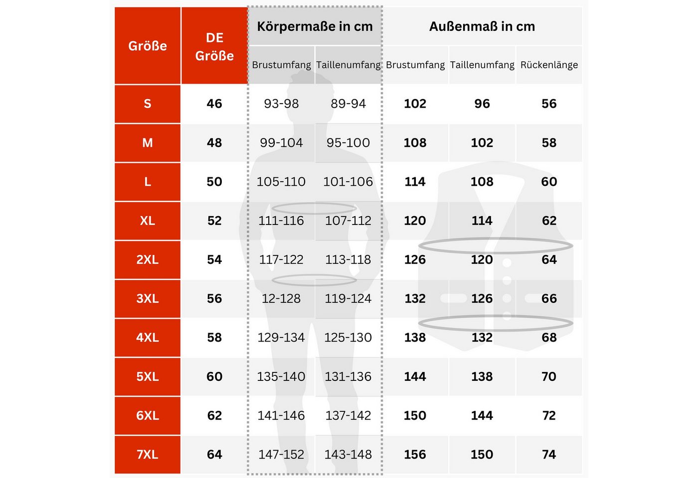 MDM Lederweste Biker Lederweste Kutte mit Schnallen Verschluss – Bild 4 von 4