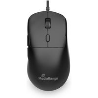 MediaRange Maus 6 Tasten kabelge. USB-C 800-2400 dpi sw