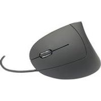 MediaRange Maus ergonomisch Vertical links USB schwarz
