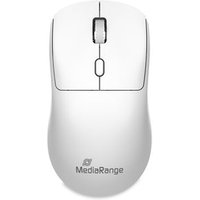 MediaRange optische 4-Tasten Funk-Maus, Symmetrisch, ws