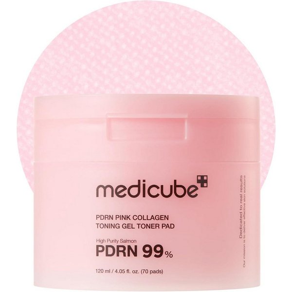 Medicube Gesichtspeeling Peeling-Pads mit Bernsteinsäure & Panthenol – 70 Stück, Für unreine Haut geeignet Porenverfeinernd