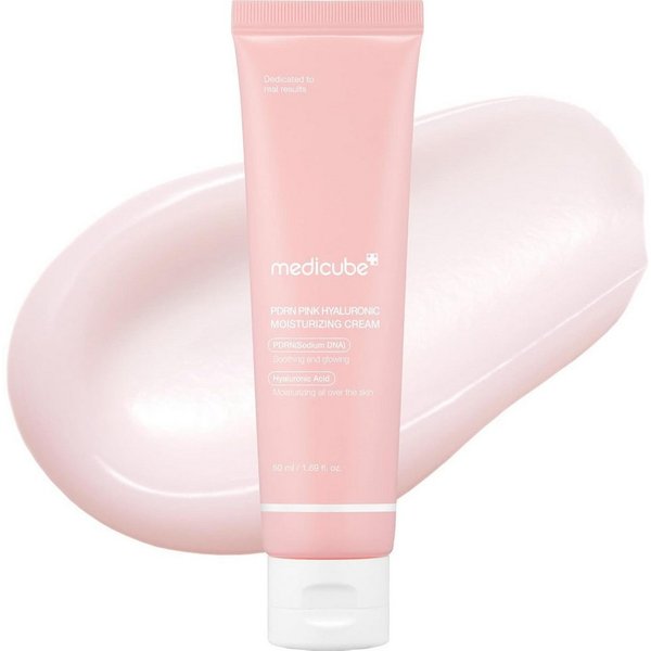 medicube PDRN Pink Hyaluronic Moisturizing Cream Gesichtscreme · 50 ml