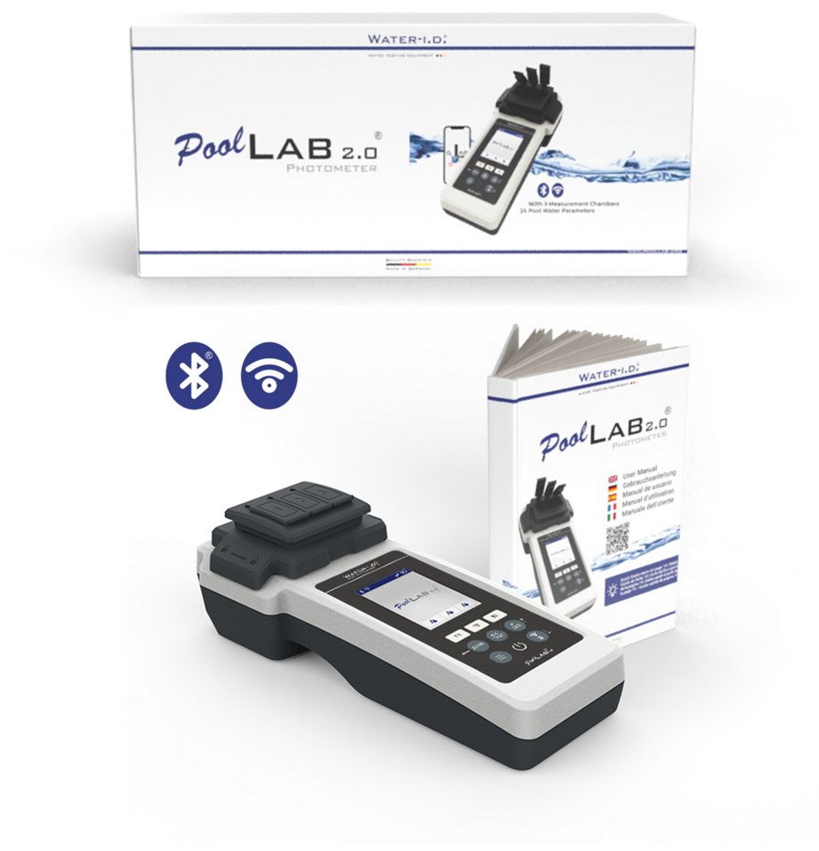 MediMuc Photometer PoolLab 2.0 mit Extra Küvette oder Extra Refill Pack oder Koffer leer – Bild 4 von 5