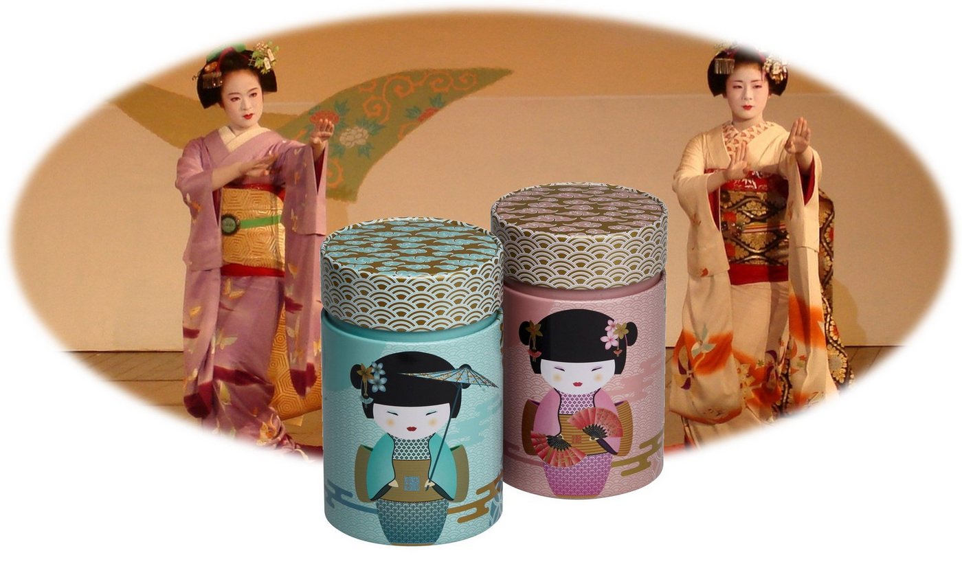 MediMuc Teedose 2er Set Little Geisha, (Dose, 2er Dosenset), Teedose, Gewürzdose, Dosen Set, Motivdose – Bild 5 von 5