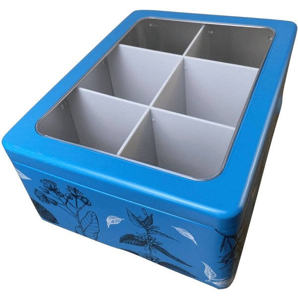 MediMuc Teedose Teebeutelbox blau