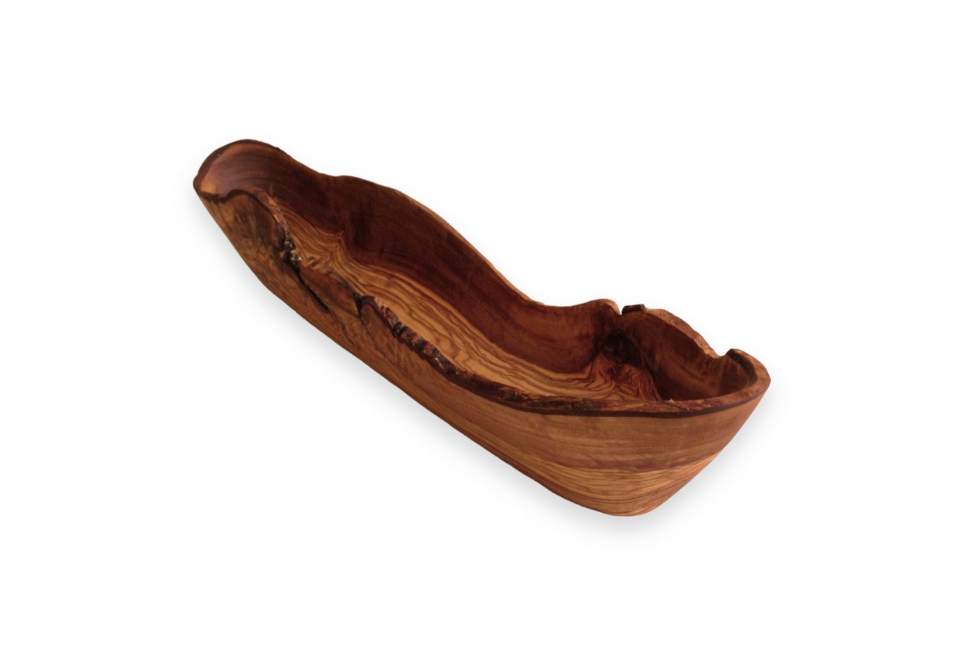 medina mood Brotschale The Rustic Boat, Schale länglich aus Olivenholz – Bild 2 von 5