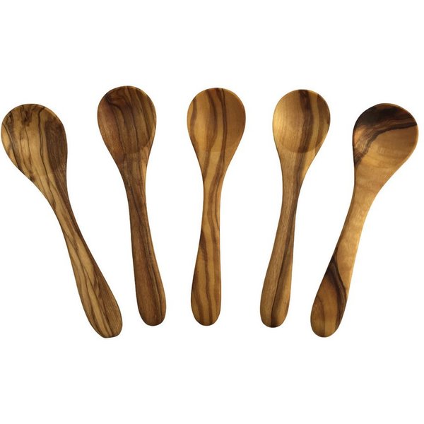 medina mood Messlöffel Mini Löffel "Piccolo" 9 cm in 5er Set Dosierlöffel aus Olivenholz, (1-St)