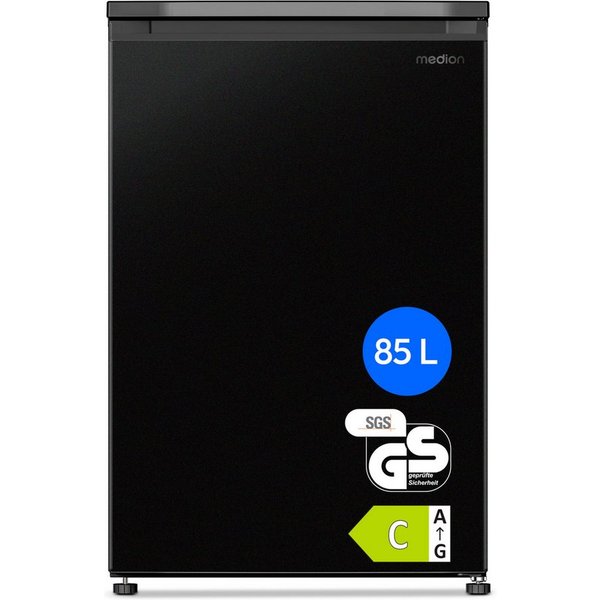 Medion® Gefrierschrank MD370018, 84.5 cm hoch, 54.9 cm breit, 85 L Nutzinhalt, 3 Türfächer, Energieklasse C