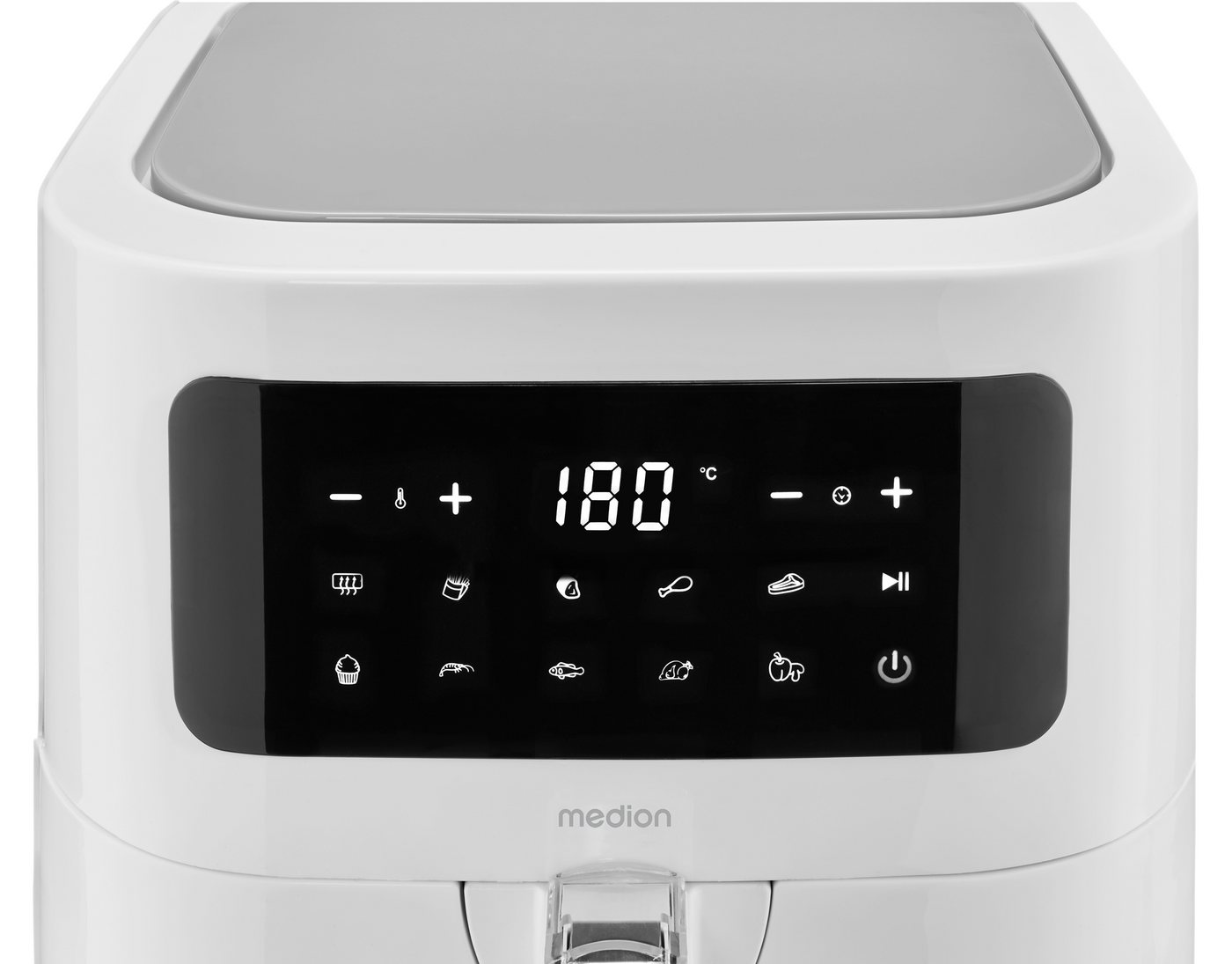 Medion® Heißluftfritteuse MD11740 E40 XL, 2000 W, digitales Bedienfeld, 9 Automatikprogramme – Bild 4 von 5