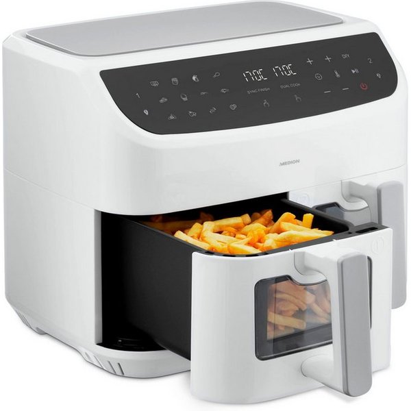 Medion® Heißluftfritteuse MD11760, 2600 W, P20 XXL