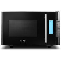 MEDION LIFE 2 in1 Mikrowelle MD 14482, Kombination aus Mikrowelle & Grill, 8 Automatikprogramme, 20L Garinnenraum, Auftaufunktion