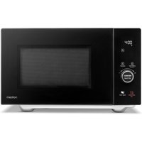 MEDION LIFE 4 in 1 Mikrowelle MD12041, 900 Watt Mikrowellenleistung, 1100 W Obergrillleistung, 500 W Untergrilleistung, 2100 W Heißluftfunktion, 2 Heizelemente,
