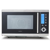 MEDION LIFE 4in1 Mikrowelle MD 15501, Kombination aus Mikrowelle, Ofen und Doppelgrill, 10 Automatikprogramme, 25 L Garinnenraum