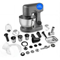 MEDION LIFE Digitale Küchenmaschine MD12600 titan, 800 W Gleichstrommotor, Optimierte Leistungssteuerung, Ultraleise, Digitales Sensor-Touch-Display, 4,6 L Edel