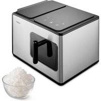 MEDION LIFE Nugget Eiswürfelbereiter MD 11960, 2 L Wassertank, schnelle Zubereitungszeit, Elektronisches Bedienfeld und LED Display, Herausnehmbarer Eiswürfelko