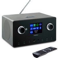 MEDION LIFE P85444 2.1 Internetradio titan, 8,1 cm (3,2'') TFT-Display, riesige Auswahl an Internet-Radiosendern & Podcasts, DAB+/UKW Radio (je 40 Senderspeiche