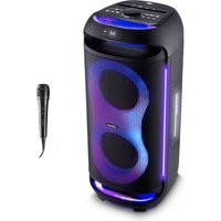 MEDION LIFE PE-2 Plus Partylautsprecher, 2 x 30 Watt RMS, True Wireless Stereo (TWS), bis zu 21,5 Stunden Akkulaufzeit, Super Bass Funktion