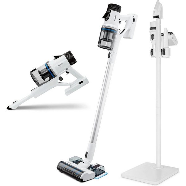 Medion® Stielstaubsauger, 400 W, beutellos, LED-Touch-Displ., Einstell. Saugleistung (Eco/Auto/Max)