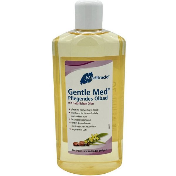 MediTrade Badeöl Gentle Med® Pflegendes Ölbad - mit natürliche Ölen - 500 ml