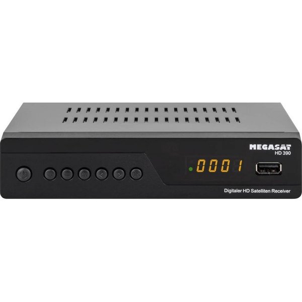 Megasat HD Satelliten Receiver (DVB-S2 0201125 SAT-Receiver (Front-USB)
