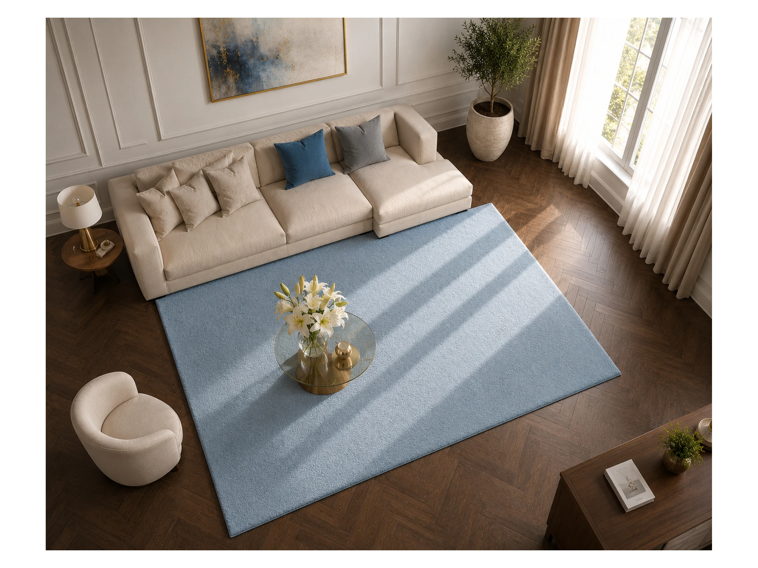 Meghan Lalee Glamour 700 (120 cm x 170 cm, calcedon) – Bild 3 von 4