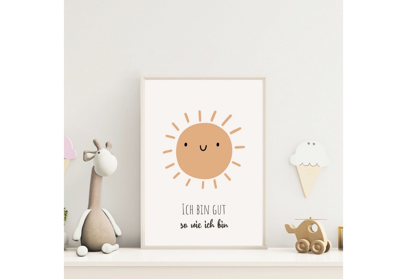 MeinBaby123® Poster Affirmationsbilder, Bilder Kinderzimmer Deko Poster, Affirmation, Motivation, Selbstbewusstsein – Bild 4 von 5